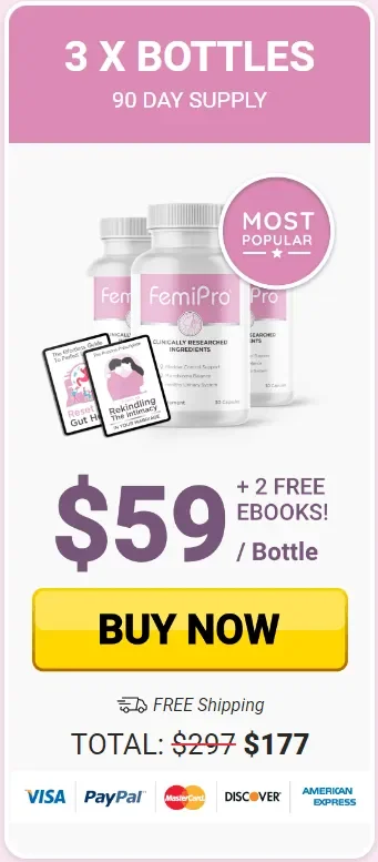 FemiPro 3 bottle price